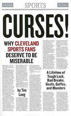 Book cover for Curses! Why Cleveland Sports Fans Deserve to Be Miserable