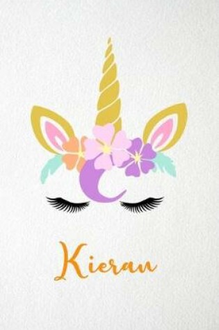 Cover of Kieran A5 Lined Notebook 110 Pages