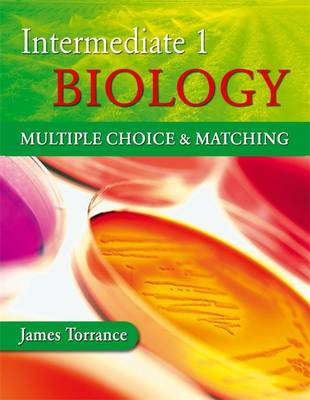 Book cover for Intermediate 1 Biology Multiple Choice and Matching
