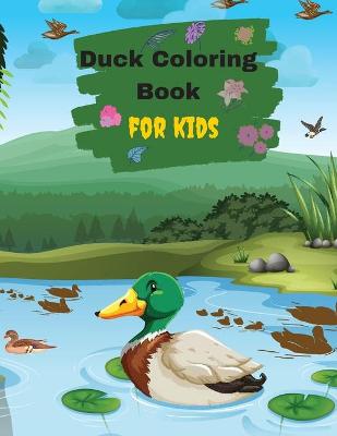 Book cover for Ducks Coloring Book For Kids And Toddlers