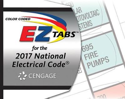 Book cover for Color Coded EZ Tabs for the 2017 National Electrical Code