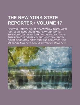 Book cover for The New York State Reporter (Volume 17)