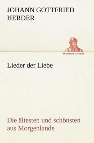 Cover of Lieder Der Liebe