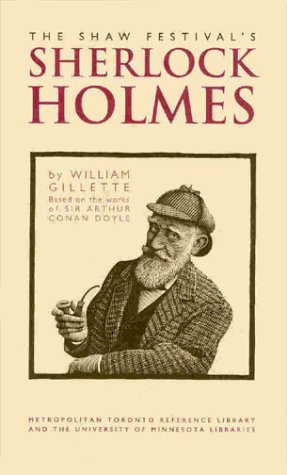 Book cover for The Shaw Festival's "Sherlock Holmes"