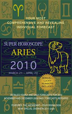 Book cover for Aries (Super Horoscopes 2012)