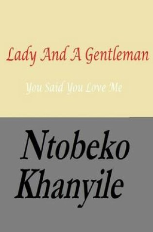 Cover of Lady And A Gentleman