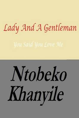 Book cover for Lady And A Gentleman