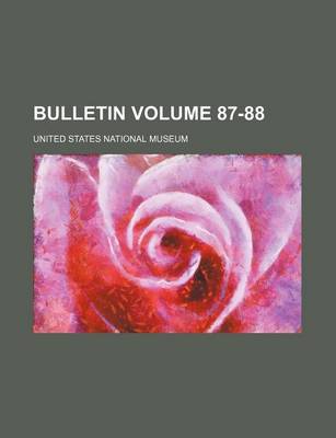 Book cover for Bulletin Volume 87-88