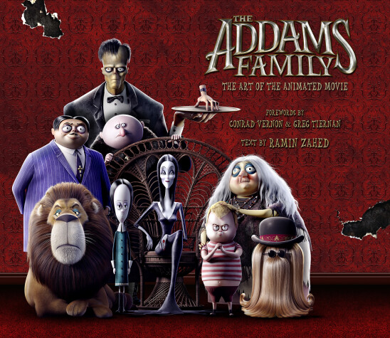 Book cover for The Addams Family: The Art of the Animated Movie
