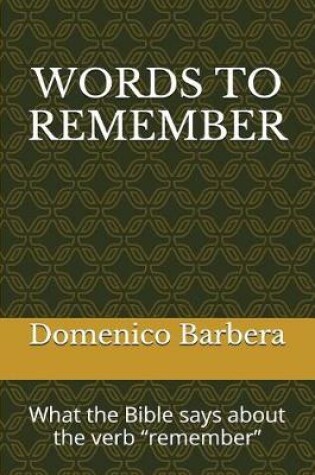 Cover of Words to Remember