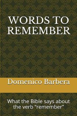 Book cover for Words to Remember