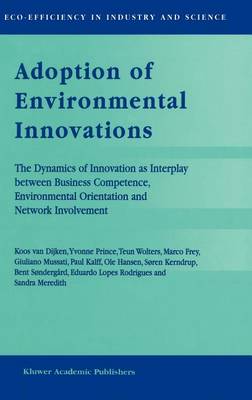 Book cover for Adoption of Environmental Innovations