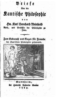 Book cover for Briefe uber die Kantische Philosophie