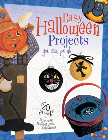 Book cover for Easy Halloween Projects You Can Paint