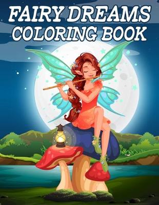 Book cover for Fairy Dreams Coloring Book