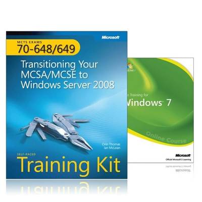 Book cover for MCTS Self-placed Training Kit and Online Course Bundle (exams 70-648 & 70-649)