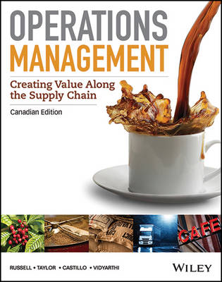 Book cover for Operations Management: Creating Value Along the Supply Chain 1ce Binder Ready Version + Wileyplus Registration Card