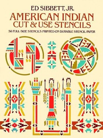 Book cover for American Indian Cut and Use Stencils