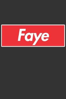 Book cover for Faye