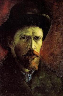 Book cover for Vincent Van Gogh Self Portrait with Dark Felt Hat