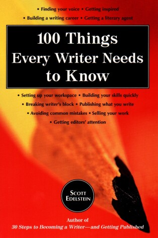 Cover of 100 Things Every Writer Needs to Know