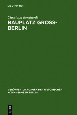 Book cover for Bauplatz Gross-Berlin