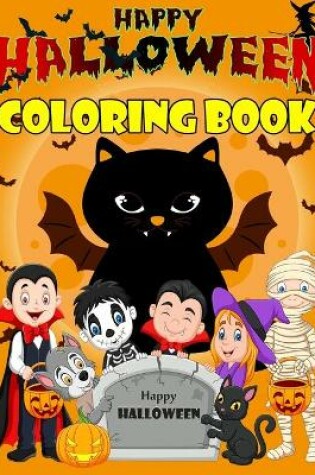 Cover of Happy Halloween Coloring Book