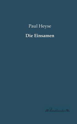 Book cover for Die Einsamen