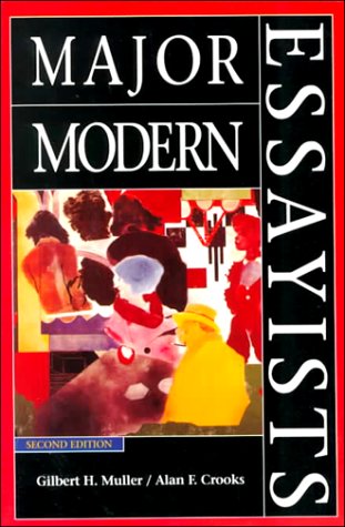 Book cover for Major Modern Essayists