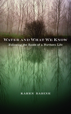 Book cover for Water and What We Know