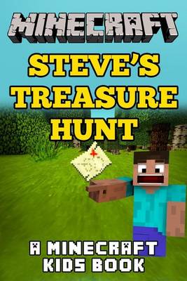 Book cover for Minecraft Steve's Treasure Hunt