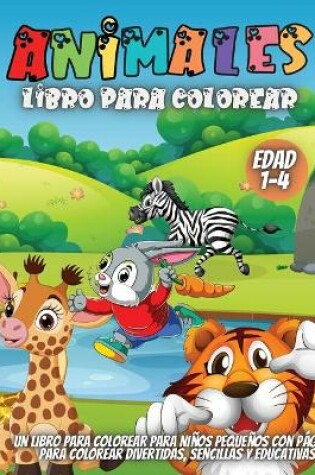 Cover of Animales Libro Para Colorear