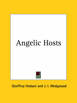 Book cover for Angelic Hosts (1928)