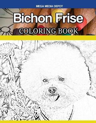 Book cover for Bichon Frise Coloring Book