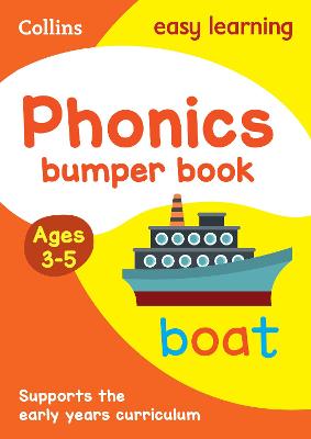 Cover of Phonics Bumper Book Ages 3-5