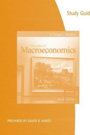 Cover of Study Guide for Mankiw's Principles of Macroeconomics