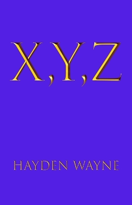 Book cover for X, Y, Z