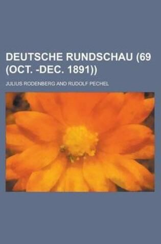 Cover of Deutsche Rundschau (69 (Oct. -Dec. 1891))