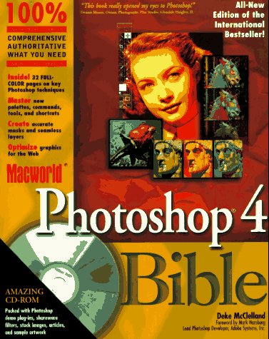 Book cover for Macworld Photoshop 4 Bible