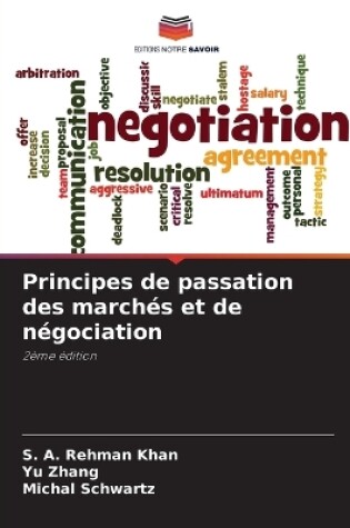 Cover of Principes de passation des marchés et de négociation