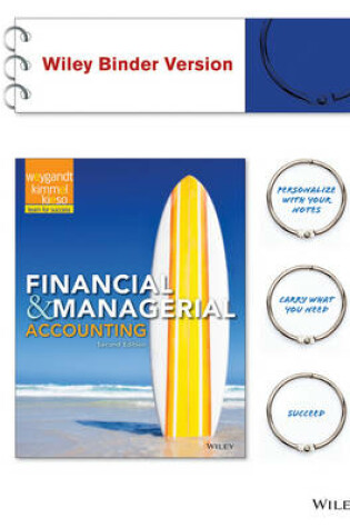 Cover of Financial & Managerial Accounting 2e Binder Ready Version + Wileyplus Registration Card