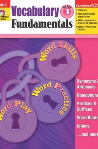 Cover of Vocabulary Fundamentals, Grade 3 Teacher Resource