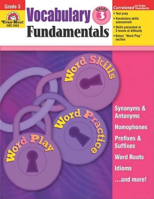 Book cover for Vocabulary Fundamentals, Grade 3 Teacher Resource
