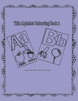 Cover of Alphabet Coloring Book 2