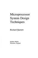 Book cover for Microprocessor System Design Techniques