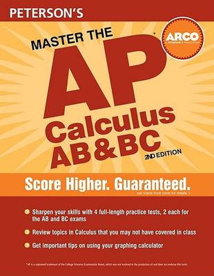 Cover of Peterson's Master AP Calculus AB & BC