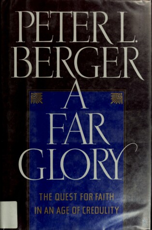 Book cover for A Far Glory