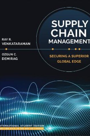 Cover of Supply Chain Management - International Student Edition