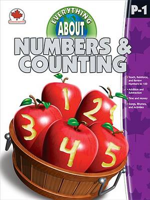 Book cover for Everything about Numbers & Counting, Grades Pk - 1