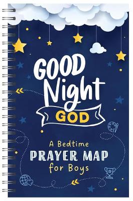 Book cover for Good Night, God: A Bedtime Prayer Map for Boys